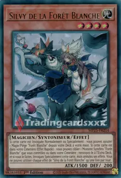 Yu-Gi-Oh! Silvy de la Foret Blanche : UR MP25-FR214 - Image 1