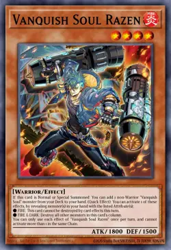 Yugioh RA05-EN134 - Vanquish Soul Razen - Ultimate Rare - Image 1