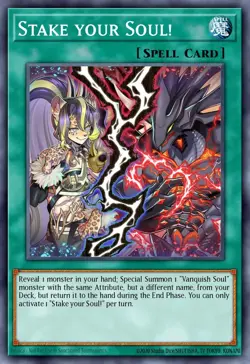 Yugioh RA05-EN069 - Stake your Soul - Ultimate Rare - Image 1