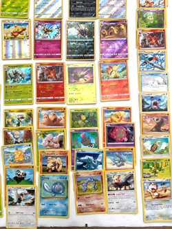 Pokemon TCG Trading Cards Bundle x 100 12 Holos Rare Common Job Lot - Image 2