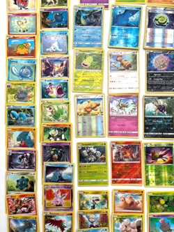 Pokemon TCG Trading Cards Bundle x 100 12 Holos Rare Common Job Lot - Image 4