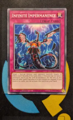 L5DD-ENY31 Infinite Impermanence x3 Common 1st Edition YuGiOh Playset - Image 2