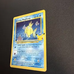 Pokemon TCG Celebrations Shining Magikarp Holo Card 66/64 Classic Collection - Image 3