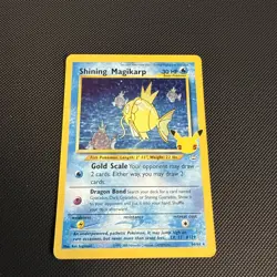 Pokemon TCG Celebrations Shining Magikarp Holo Card 66/64 Classic Collection - Image 4