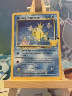Pokemon TCG Celebrations Shining Magikarp Holo Card 66/64 Classic Collection - Image 1