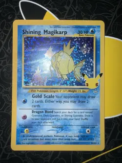 Pokemon TCG Celebrations Shining Magikarp Holo Card 66/64 Classic Collection - Image 1