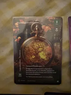 Wonders of the First Pocketwatch of Seasons Formless Foil Mythic Rare CoTS - Image 1
