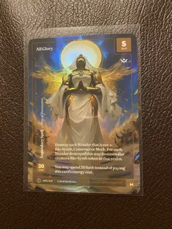 Wonders Of The First All Glory MYTHIC Formless Foil Heliosynth Spell NM 1st ED. - Image 2