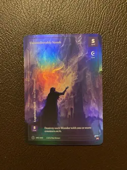 Wonders Of The First Uncomfortably Numb Formless 1st Edition MYTHIC Spell NM - Image 1