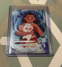 Moana Curious Explorer Iconic Disney Lorcana TCG Character Card 242/204 - Image 4