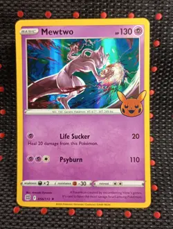 Mewtwo 056/172 Rare Holo Card Trick or Trade BOOster Pokemon TCG NM - Image 1