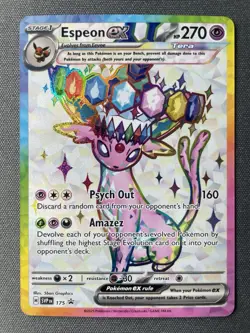 Espeon ex SVP175 Sv: Scarlet & Violet Promo Cards Holo - Image 1