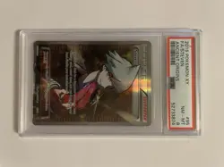 Pokemon TCG XY Ancient Origins Steven Card 95/98 Full Art PSA 8 - Image 1