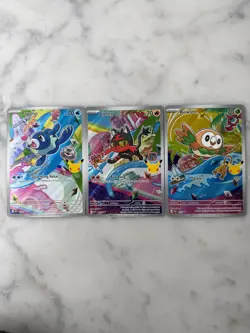 Pokemon TCG First Partner Illustration GEN 6 Collection 3 Single Cards - Image 1