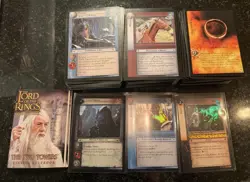 Lot Of About 300 Lord Of The Rings TCG Trading Card Game 2001-2003 Near/ Mint - Image 1