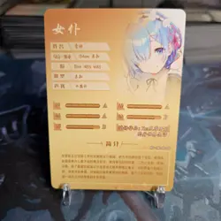 Goddess Story Waifu Anime Card-Re:Zero-Rem-NS-1M14R-8 - Image 2