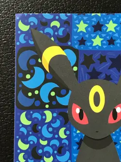 Umbreon Pokemon Center 2012 Eevee Collection Cute Post Card Japanese NINTENDO - Image 2