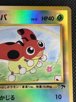 Ledyba Southern Islands Promo Pokemon Card Game Japanese Holo NINTENDO - Image 3