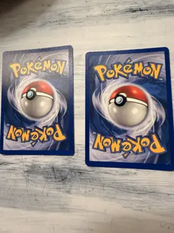 Pokemon Base Set Holo Gyarados & Hitmonchan Cards by Wizards 1999 English - Image 4