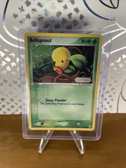 Pokemon Bellsprout Stamped Holo Card 49/92 Legend Maker Series - Image 1