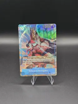 One Piece Edward.Newgate OP13-042 SR Alt Art Holo Character Card - Image 1