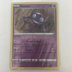 Sableye 67/203 Evolving Skies Reverse Holo Common Pokemon Card TCG 067/203 - Image 1