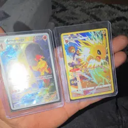 Pokemon Armarouge 201/198 Jolteon 180/198 Foil Card Lot English - Image 1