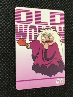 Old Women Vintage Mini Carddass Animation Ver Pokemon Card Japanese NINTENDO - Image 2
