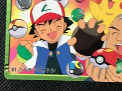 Kurt Ash 91 2000 Carddass Anime Collection Pokemon Card Vintage Japanese - Image 4