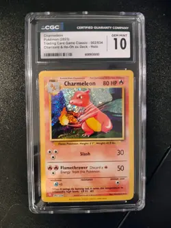 Pokemon Charmeleon Trading Card Game Classic 002/034 Holo 2023 English CGC 10 - Image 1