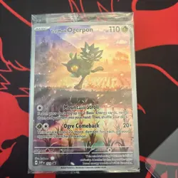 Teal Mask Ogerpon 123 Sv: Scarlet & Violet Promo Cards Holo - Sealed - Image 1