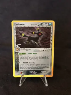 Pokemon TCG Umbreon Delta Species Holo Rare Card 17/113 LP - Image 4