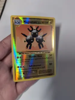 Magneton 38/108 Reverse Holo Rare Pokemon Evolutions - NM Pokemon Card - Image 3