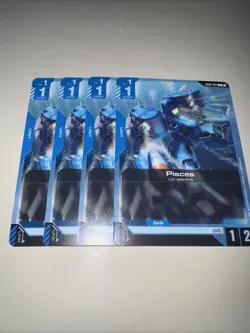 GD01-021 Pisces X4 Playset Gundam Card Game TCG CCG English - Image 4
