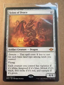 Scion Of Draco. MH2. Mtg. Regular. Nm - Image 1