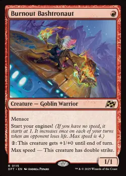 Burnout Bashtronaut | FOIL | MTG Aetherdrift #0115 | M/NM - Image 1