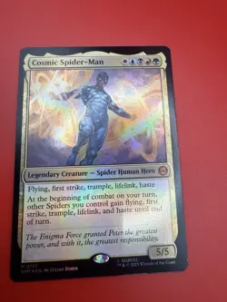 MTG Cosmic Spider-Man Foil Marvel's Spider-Man NM/MT - Image 3