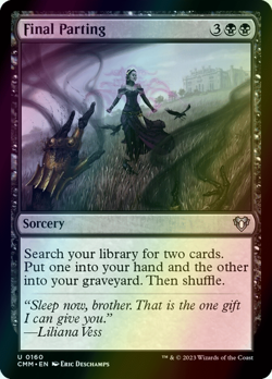 MTG Final Parting Foil ** Commander Masters ** English - Image 1