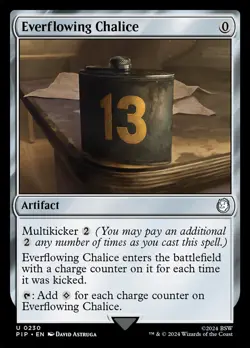 MTG Everflowing Chalice ** Fallout ** English (NM) - Image 1
