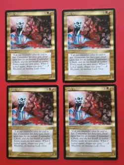 Magic the Gathering MTG Legends LADY ORCA X 4 MP U 1994 PLAYSET! - Image 1