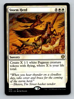Storm Herd Normal R Starter Commander Decks 36 NM - Image 1