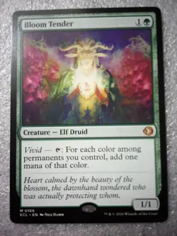MtG Bloom Tender Lorwyn Eclipsed Mythic Creature MTG [166] Unplayed - Image 1
