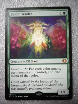 MtG Bloom Tender Lorwyn Eclipsed Mythic Creature MTG [166] Unplayed - Image 2