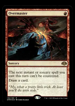 Overmaster 132 Foil R Dominaria Remastered - Image 1