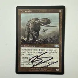 1x Signed Stratadon Mtg Planeshift LP Free Shipping - Image 1
