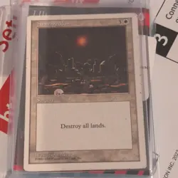 Magic: The Gathering Armageddon Anthologies White Rare Sorcery Jesper Myrfors - Image 1