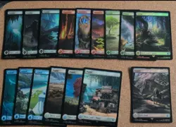 16Full Art Final Fantasy Lands (FOIL) Magic the Gathering/MTG: NM/MINT - Image 1