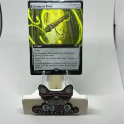 MTG - Disruptor Flute - EXTENDED ART - Artifact - MH3 #461 - Rare - Image 1
