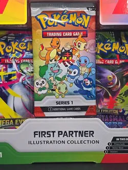 Pokemon TCG: First Partner Illustration Collection Series 1 Box W/ 3x Promos - Image 5