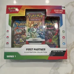 Pokemon First Partner Illustration Collection Series 1 Box Charmander Bulbasaur - Image 1